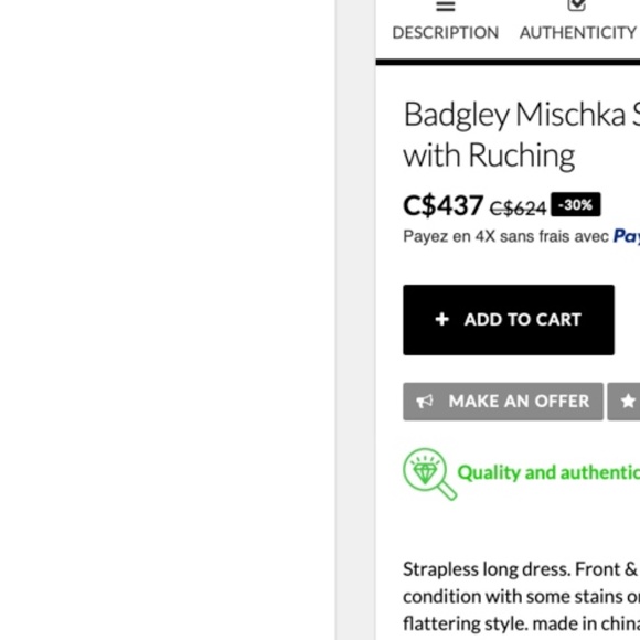 Badgley Mischka Strapless Red Silk Ruched Sides Formal Prom Gown NWT 8 - Picture 13 of 14